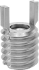 Image of Product. Bottom orientation. Threaded Inserts. Key-Locking Threaded Inserts for Soft Metal.