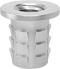 Press-In Threaded Inserts for Plastic