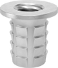 Press-In Threaded Inserts for Plastic