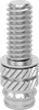 Tapered Male Heat-Set Threaded Inserts for Plastic