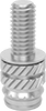 Tapered Male Heat-Set Threaded Inserts for Plastic