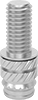 Tapered Male Heat-Set Threaded Inserts for Plastic