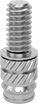 Image of Product. Bottom orientation. Threaded Inserts. Tapered Male Heat-Set Threaded Inserts for Plastic.