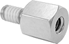Thread-locking Male-Female Threaded Hex Standoffs