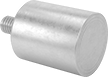 Image of Product. Front orientation. Standoffs. Magnetic Male Round Standoffs.