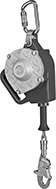 Image of Product. Front orientation. Fall-Arrest Lanyards. Harsh-Environment Quick-Stop Retracting Fall-Arrest Lanyards.
