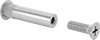 Highly Corrosion-Resistant 316 Stainless Steel Binding Barrels and Screws for Door Hardware