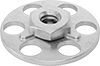 Adhesive-Mount Nuts