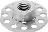 Adhesive-Mount Nuts