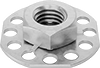 Adhesive-Mount Nuts