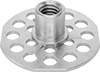Adhesive-Mount Nuts