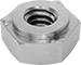 Image of Product. Bottom orientation. Weld Nuts. Weld Nuts.