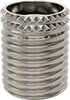 Swage-Locking Threaded Inserts