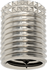 Swage-Locking Threaded Inserts