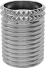 Swage-Locking Threaded Inserts