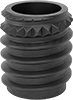 Seize-Resistant Swage-Locking Threaded Inserts