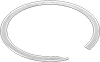 Spiral External Retaining Rings