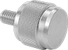 Stainless Steel High-Profile Knurled-Head Thumb Screws