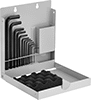 Wall-Mount Angled-Drive Ball-Tip L-Key Sets