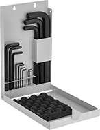 Image of Product. Front orientation. L-Keys. Wall-Mount Easy-Align Ball-Tip L-Key Sets.
