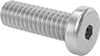 Low-Profile Stainless Steel Socket Head Screws