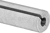 Image of Product. Front orientation. Pipe Insulation. Flame-Resistant Mineral Wool Pipe Insulation, Slit Tubes.