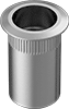 Self-Aligning Twist-Resistant Rivet Nuts