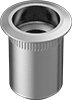 Self-Aligning Twist-Resistant Rivet Nuts