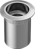 Self-Aligning Twist-Resistant Rivet Nuts