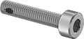 Image of Product. Front orientation. Socket Head Screws. Stainless Steel Thread-Locking Socket Head Screws, Fully Threaded.