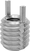 Key-Locking Threaded Inserts for Soft Metal