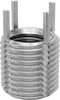 Key-Locking Threaded Inserts for Soft Metal