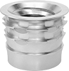 Press-In Threaded Inserts for Plastic