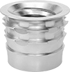 Image of Product. Bottom orientation. Threaded Inserts. Press-In Threaded Inserts for Plastic.