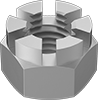 Metric Medium-Strength Steel Locknuts for use with Cotter Pins—Class 8