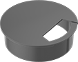 Image of Product. Front orientation. Grommets. Furniture Grommets, Style B.
