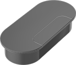 Image of Product. Front orientation. Grommets. Furniture Grommets, Style G.