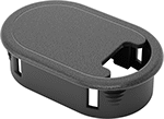 Image of Product. Bottom orientation. Grommets. Furniture Grommets, Style H.