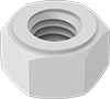 Metric Nylon Hex Nuts