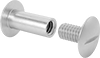 Brass Low-Profile Binding Barrels and Screws