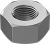 Metric Fine-Thread 18-8 Stainless Steel Hex Nuts