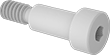 Image of Product. Front orientation. Shoulder Screws. Plastic Hex-Drive Shoulder Screws.
