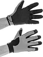 Image of Product. Front orientation. Gloves. Needlestick- and Cut-Protection Gloves, Hook and Loop Cuff.