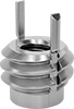 Mil.-Spec. Key-Locking Threaded Inserts For Soft Metal