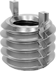 Mil.-Spec. Key-Locking Threaded Inserts For Soft Metal