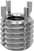 Mil.-Spec. Key-Locking Threaded Inserts For Soft Metal