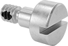 Thread-Locking Stainless Steel Slotted Precision Shoulder Screws