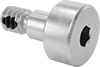 Thread-Locking Stainless Steel Hex-Drive Precision Shoulder Screws