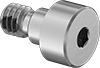 Thread-Locking Stainless Steel Hex-Drive Precision Shoulder Screws