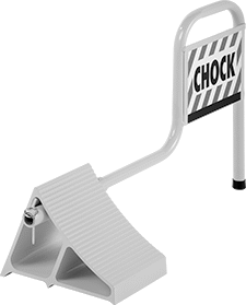 Image of Product. Style 8. Front orientation. Wheel Chocks. Wheel Chocks, Not Reversible, Style 8.